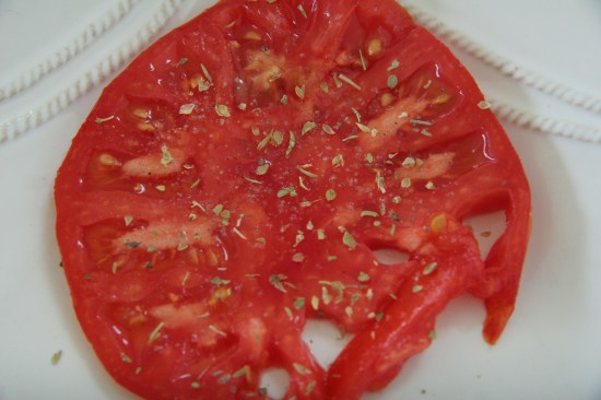 1slice of tomato